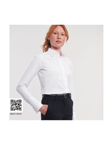 R-R-960F-0-Ladies L/S Ultimate Stretch Shirt